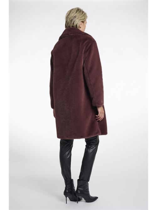 cappotto geesje RINO & PELLE | GEESJE.7002512CHOCOLATE